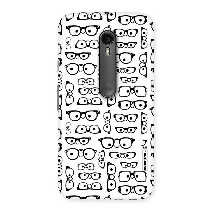 Nerdy Specs Back Case for Moto G3
