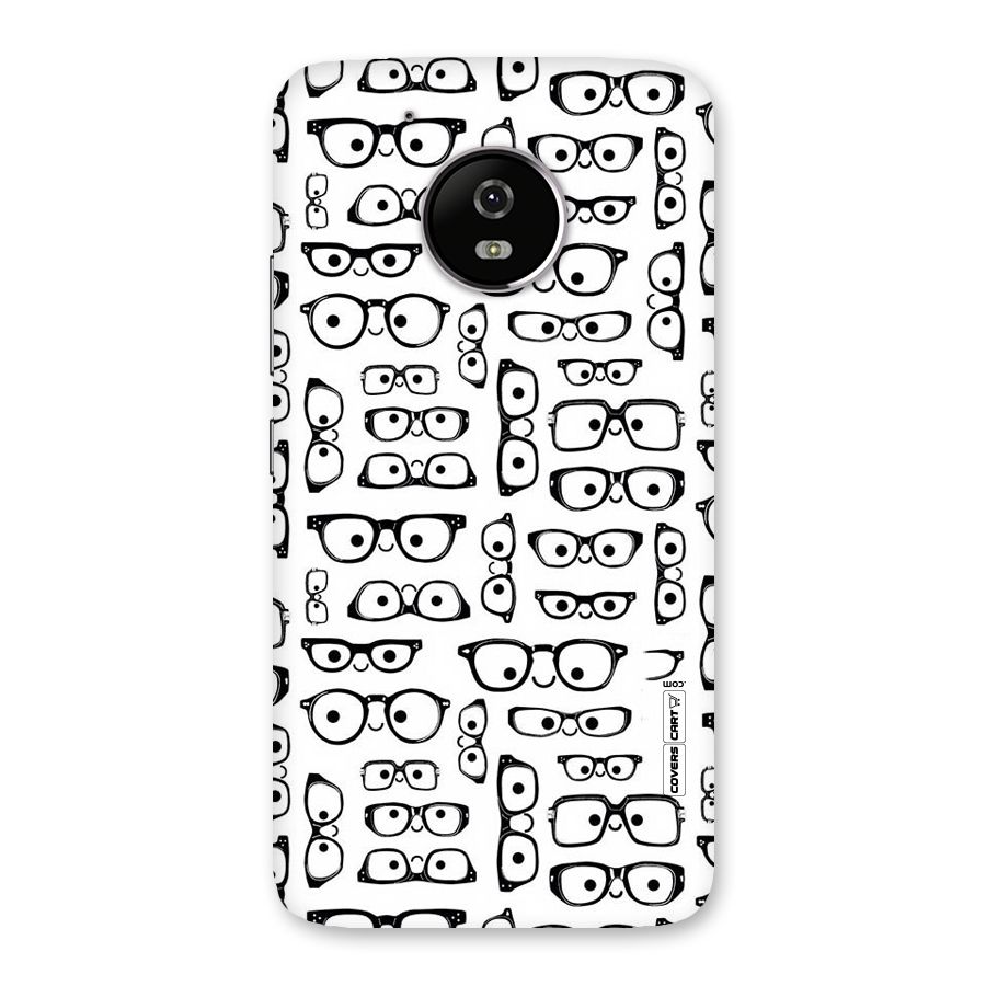 Nerdy Specs Back Case for Moto G5