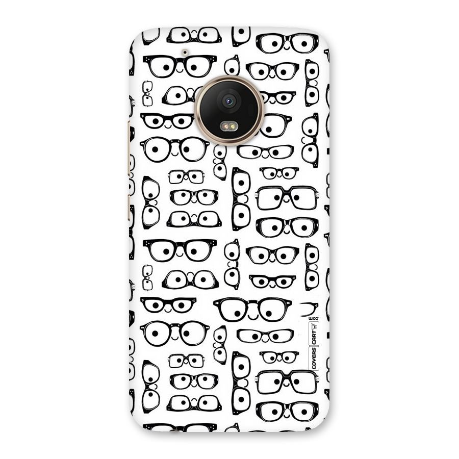 Nerdy Specs Back Case for Moto G5 Plus