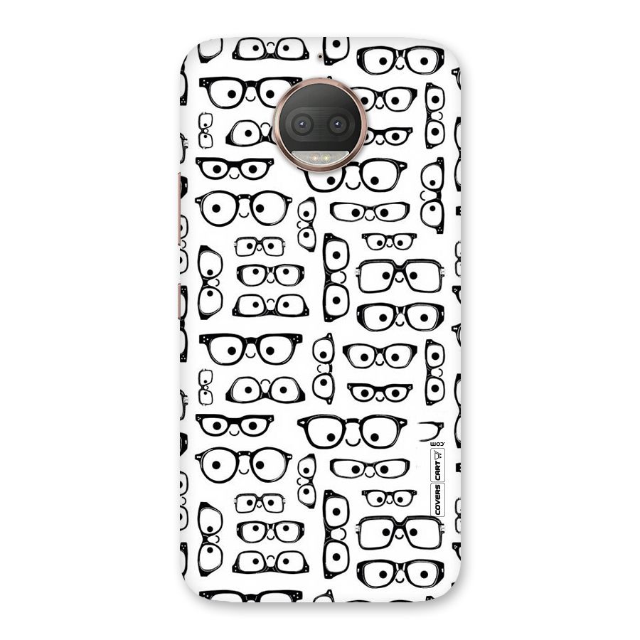 Nerdy Specs Back Case for Moto G5s Plus