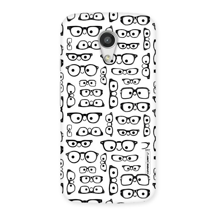 Nerdy Specs Back Case for Moto G 2nd Gen