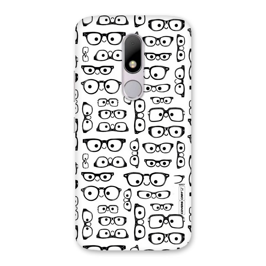 Nerdy Specs Back Case for Moto M