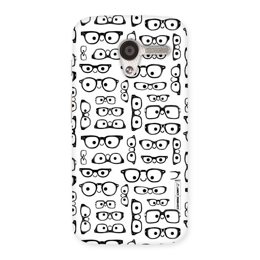 Nerdy Specs Back Case for Moto X
