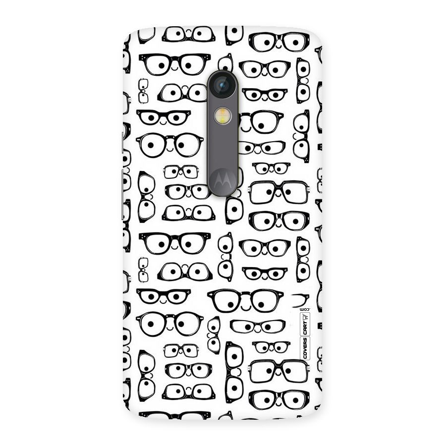 Nerdy Specs Back Case for Moto X Play