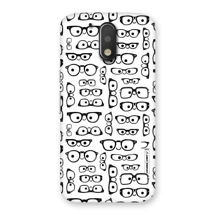 Nerdy Specs Back Case for Motorola Moto G4