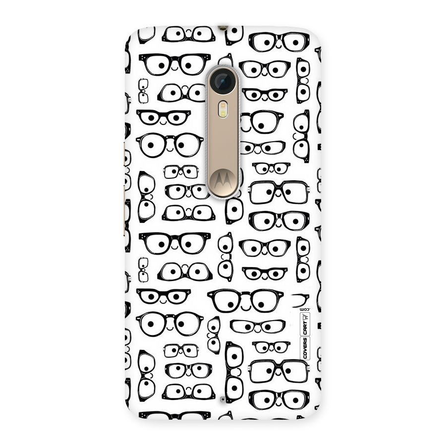 Nerdy Specs Back Case for Motorola Moto X Style