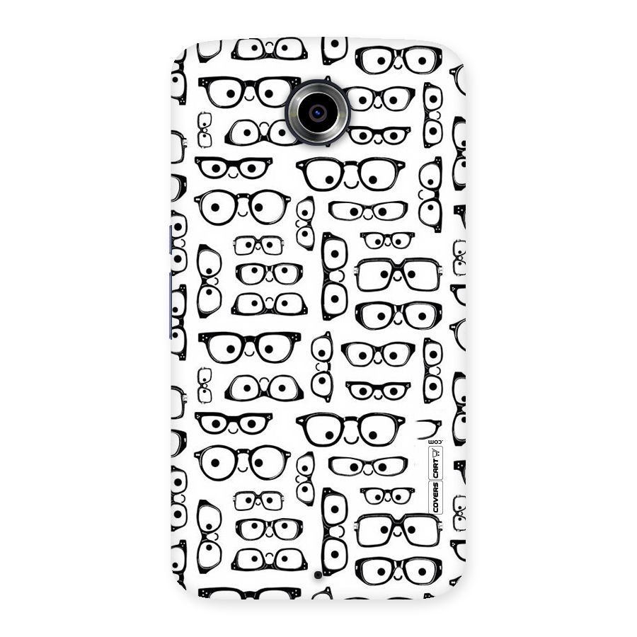 Nerdy Specs Back Case for Nexsus 6