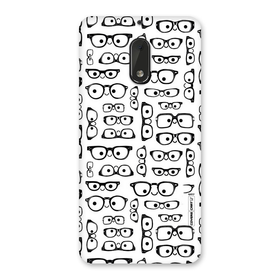 Nerdy Specs Back Case for Nokia 6