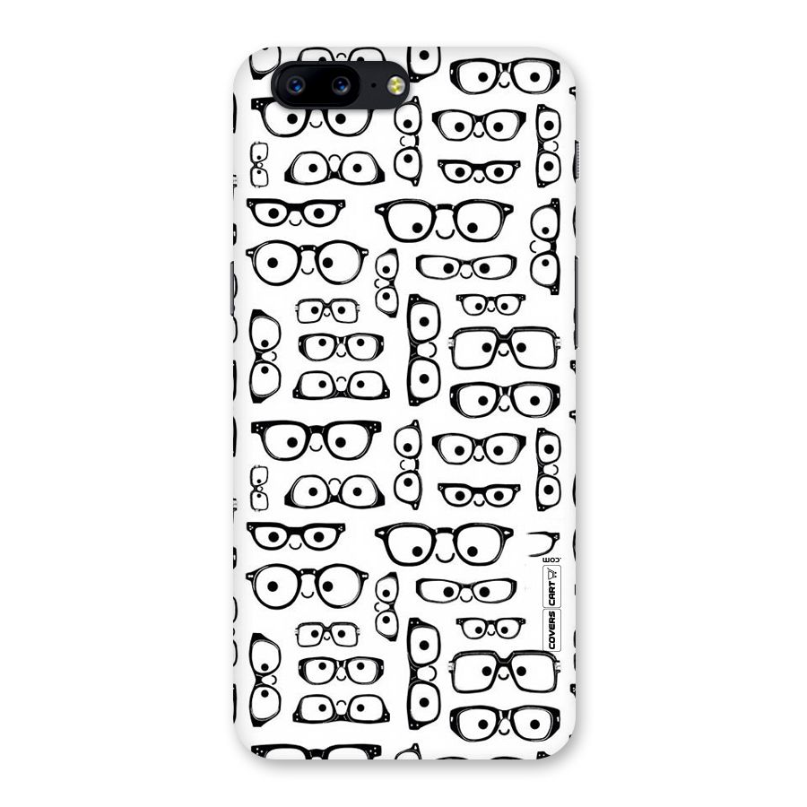 Nerdy Specs Back Case for OnePlus 5