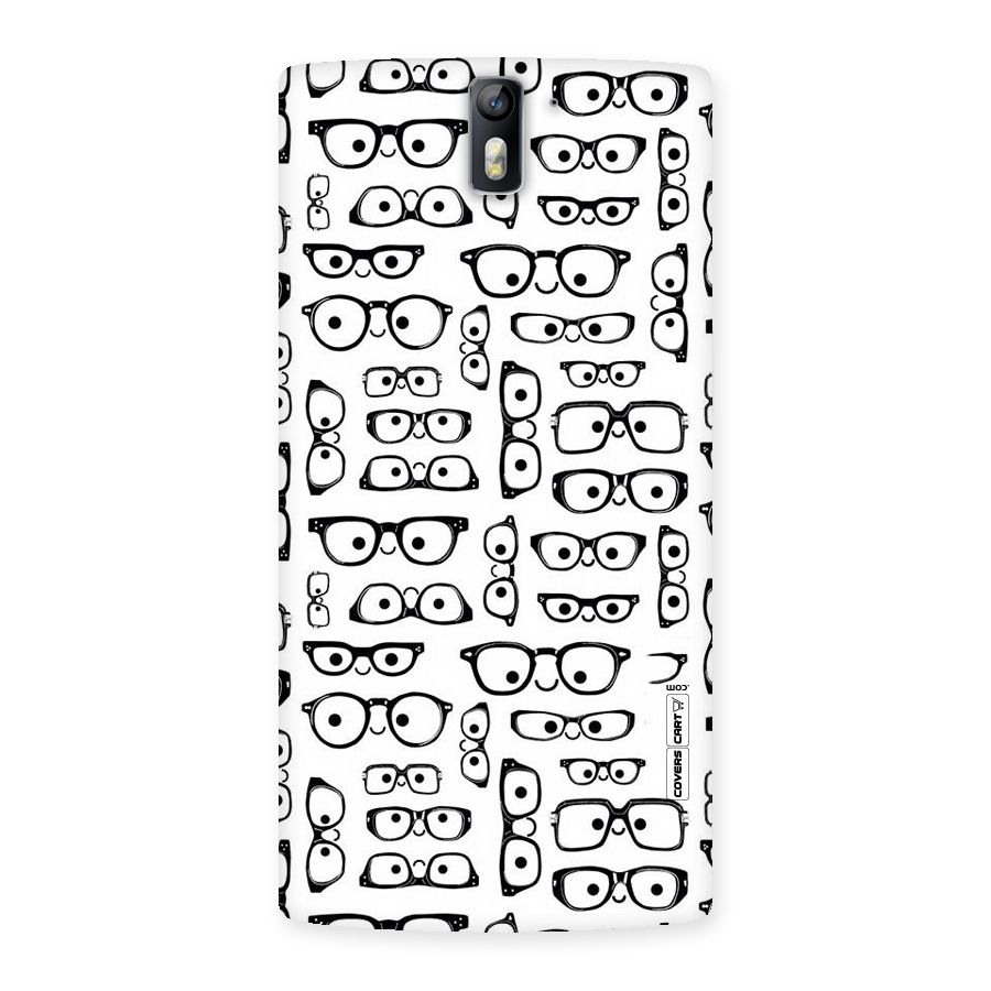 Nerdy Specs Back Case for One Plus One