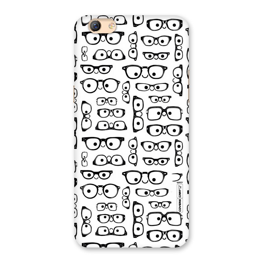 Nerdy Specs Back Case for Oppo F3 Plus