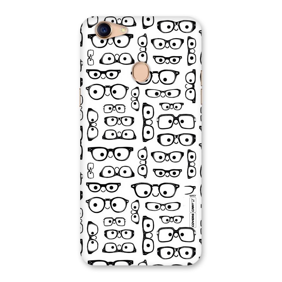 Nerdy Specs Back Case for Oppo F5