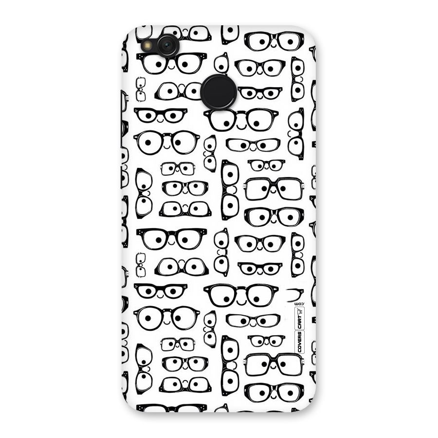 Nerdy Specs Back Case for Redmi 4