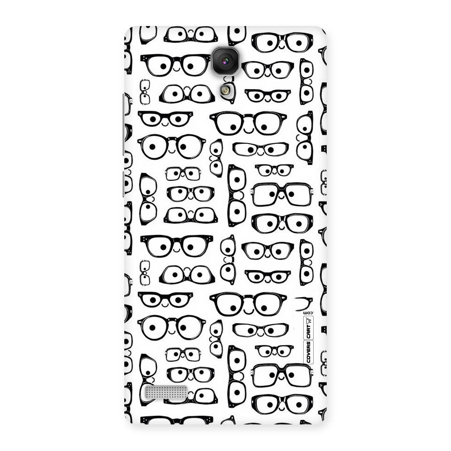 Nerdy Specs Back Case for Redmi Note Prime