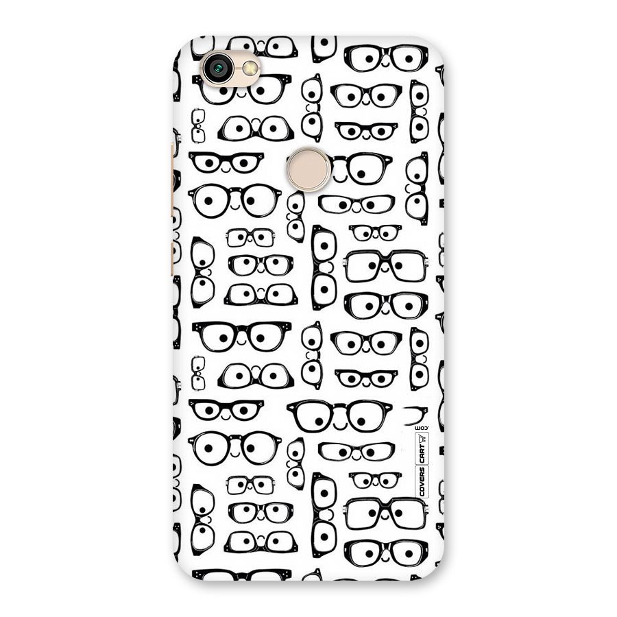 Nerdy Specs Back Case for Redmi Y1 2017