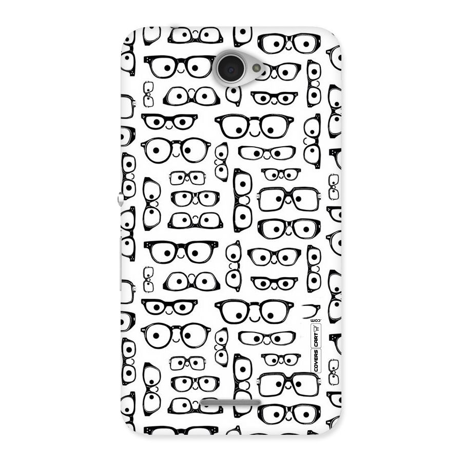 Nerdy Specs Back Case for Sony Xperia E4