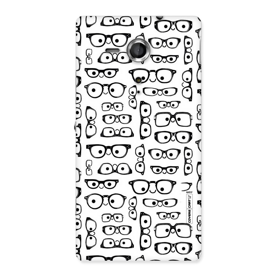 Nerdy Specs Back Case for Sony Xperia SP