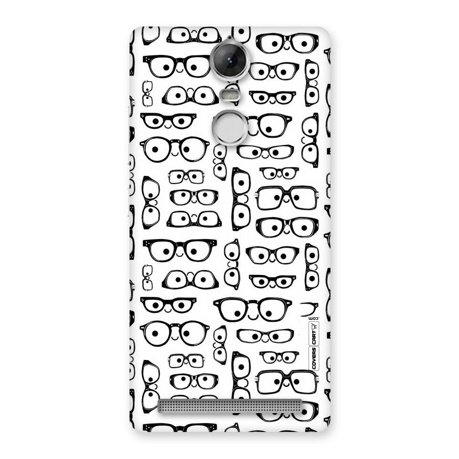 Nerdy Specs Back Case for Vibe K5 Note