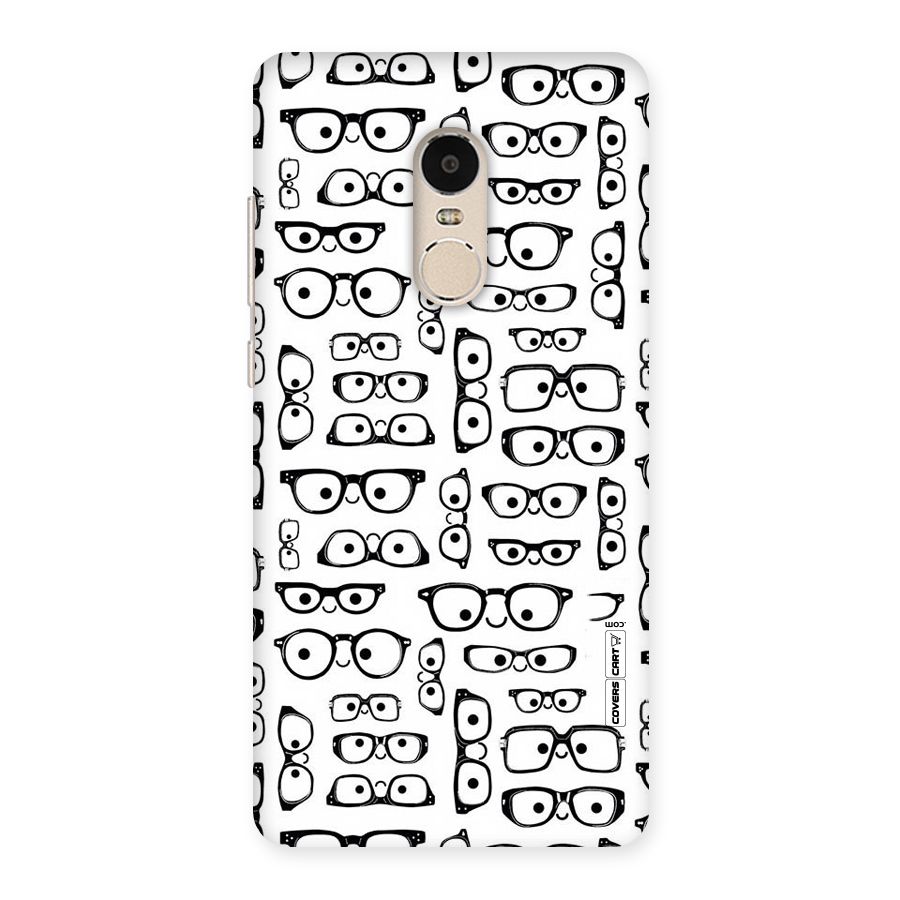 Nerdy Specs Back Case for Xiaomi Redmi Note 4