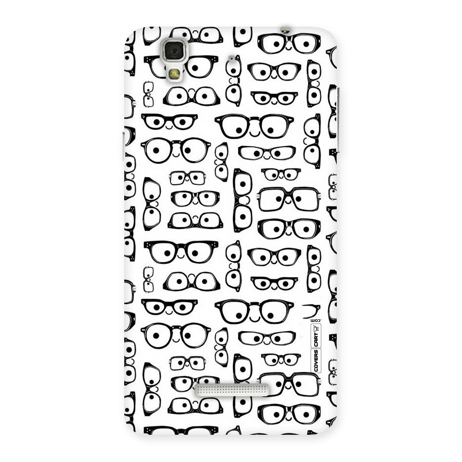 Nerdy Specs Back Case for Yu Yureka