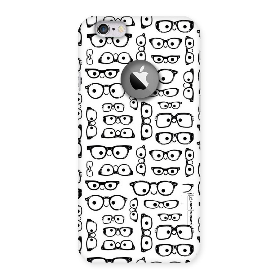 Nerdy Specs Back Case for iPhone 6 Logo Cut