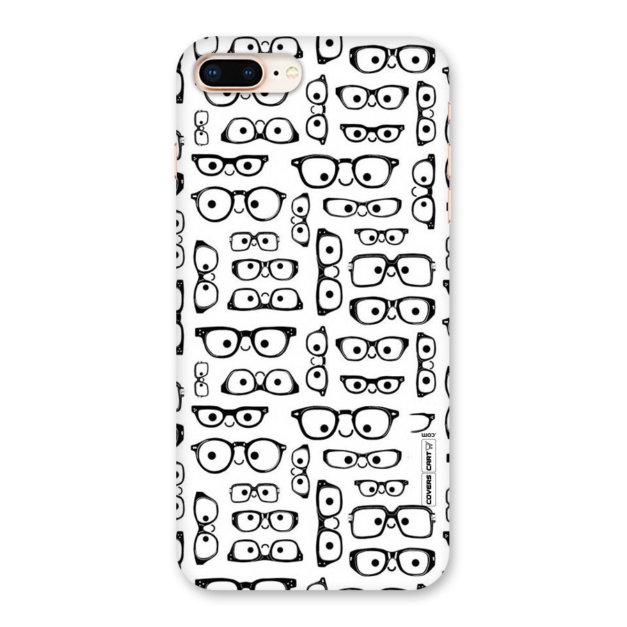 Nerdy Specs Back Case for iPhone 8 Plus