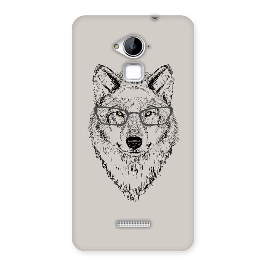 Nerdy Wolf Back Case for Coolpad Note 3