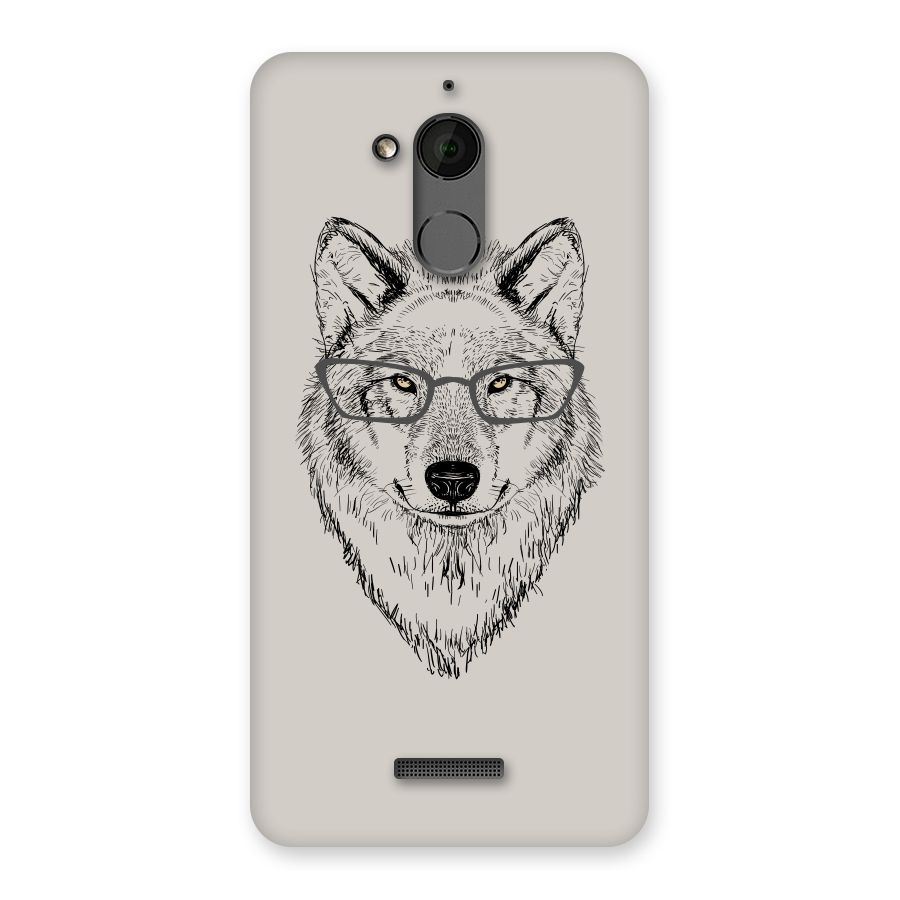 Nerdy Wolf Back Case for Coolpad Note 5