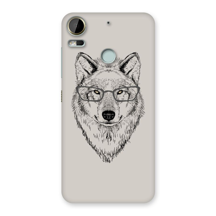 Nerdy Wolf Back Case for Desire 10 Pro