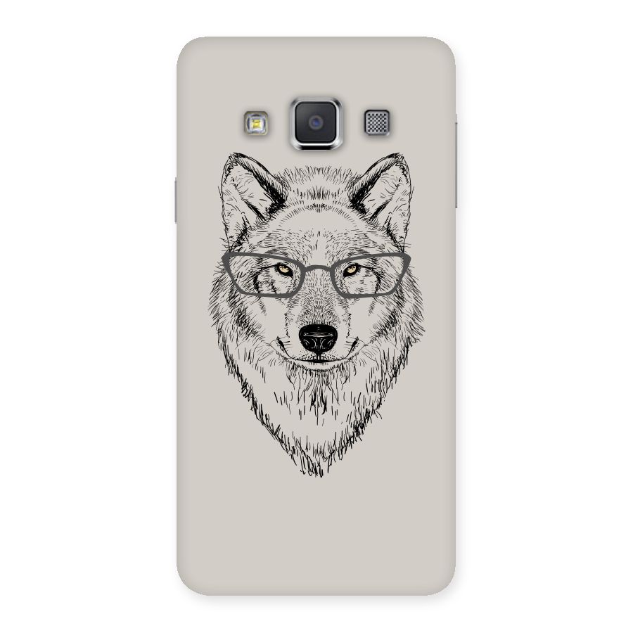 Nerdy Wolf Back Case for Galaxy A3