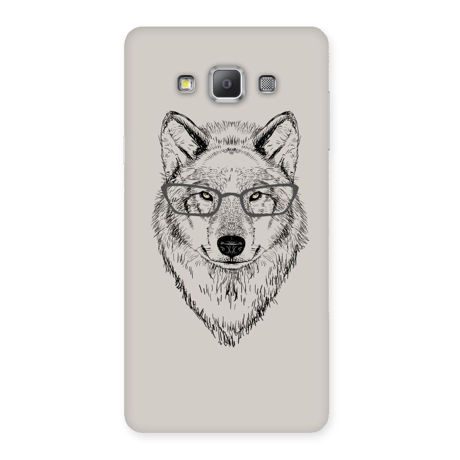 Nerdy Wolf Back Case for Galaxy A7