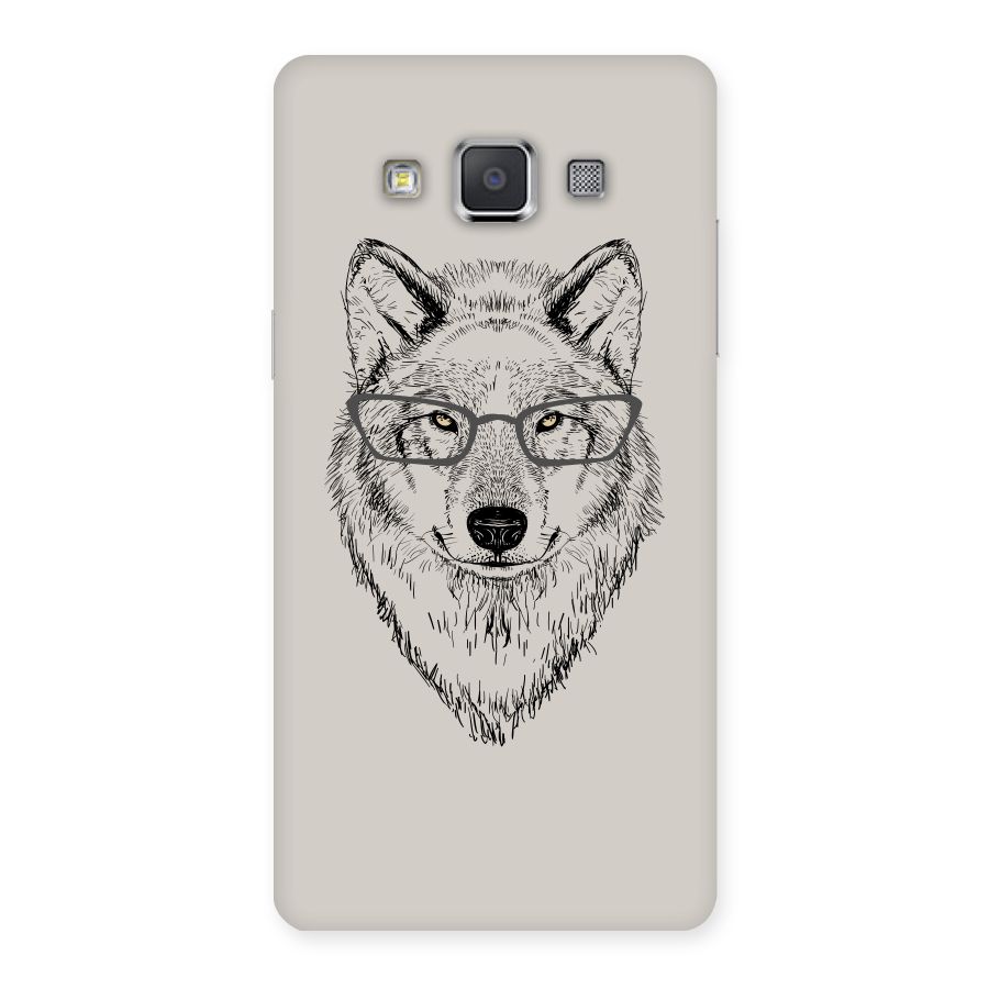 Nerdy Wolf Back Case for Galaxy Grand 3