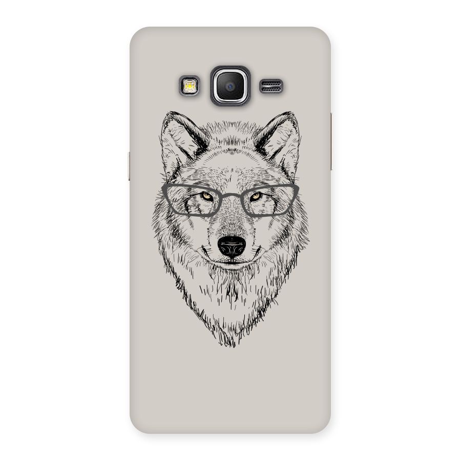 Nerdy Wolf Back Case for Galaxy Grand Prime