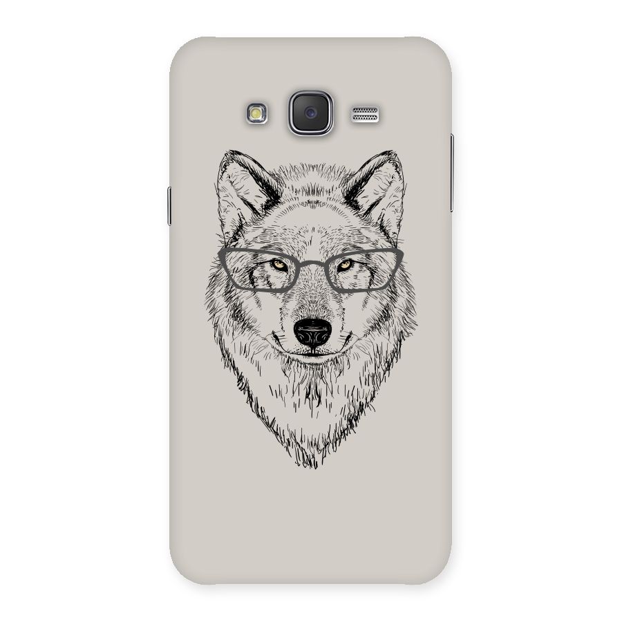 Nerdy Wolf Back Case for Galaxy J7