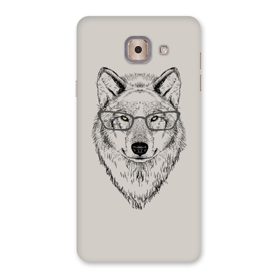 Nerdy Wolf Back Case for Galaxy J7 Max