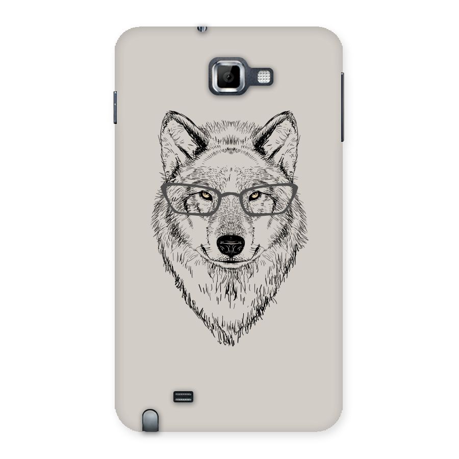 Nerdy Wolf Back Case for Galaxy Note