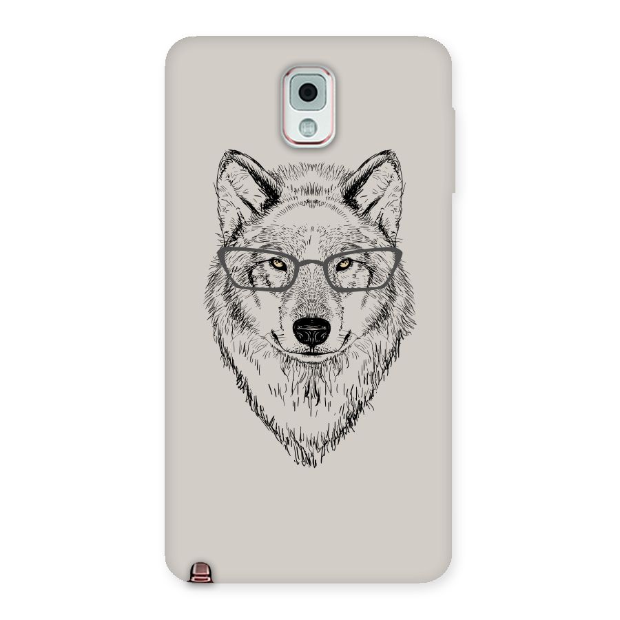Nerdy Wolf Back Case for Galaxy Note 3