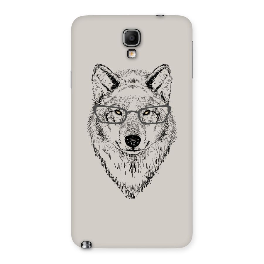 Nerdy Wolf Back Case for Galaxy Note 3 Neo