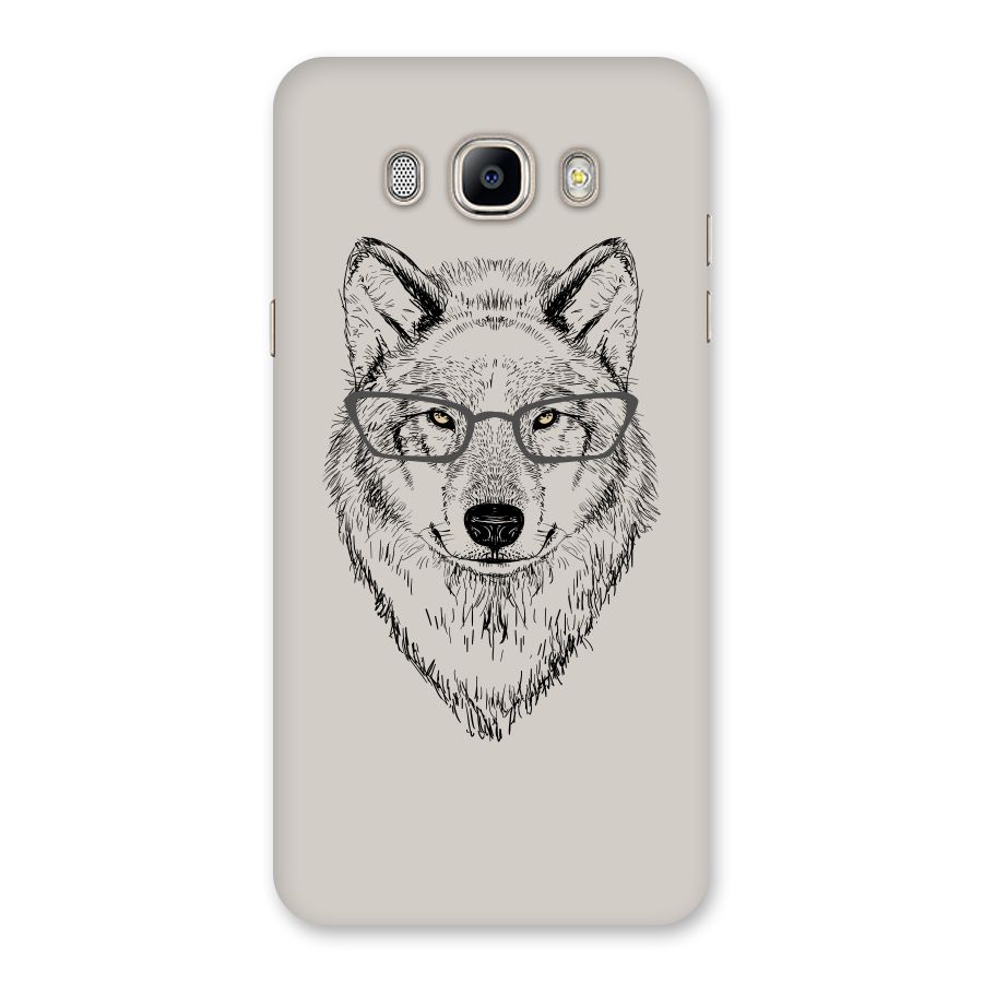 Nerdy Wolf Back Case for Galaxy On8
