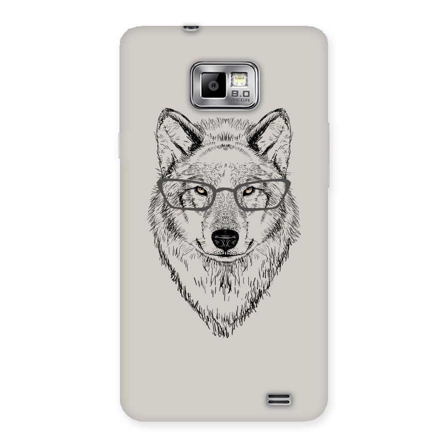 Nerdy Wolf Back Case for Galaxy S2