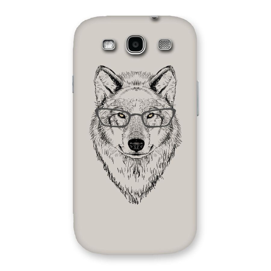 Nerdy Wolf Back Case for Galaxy S3
