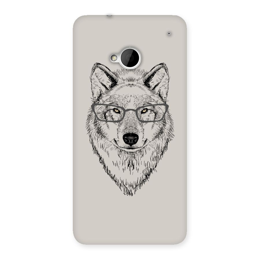 Nerdy Wolf Back Case for HTC One M7