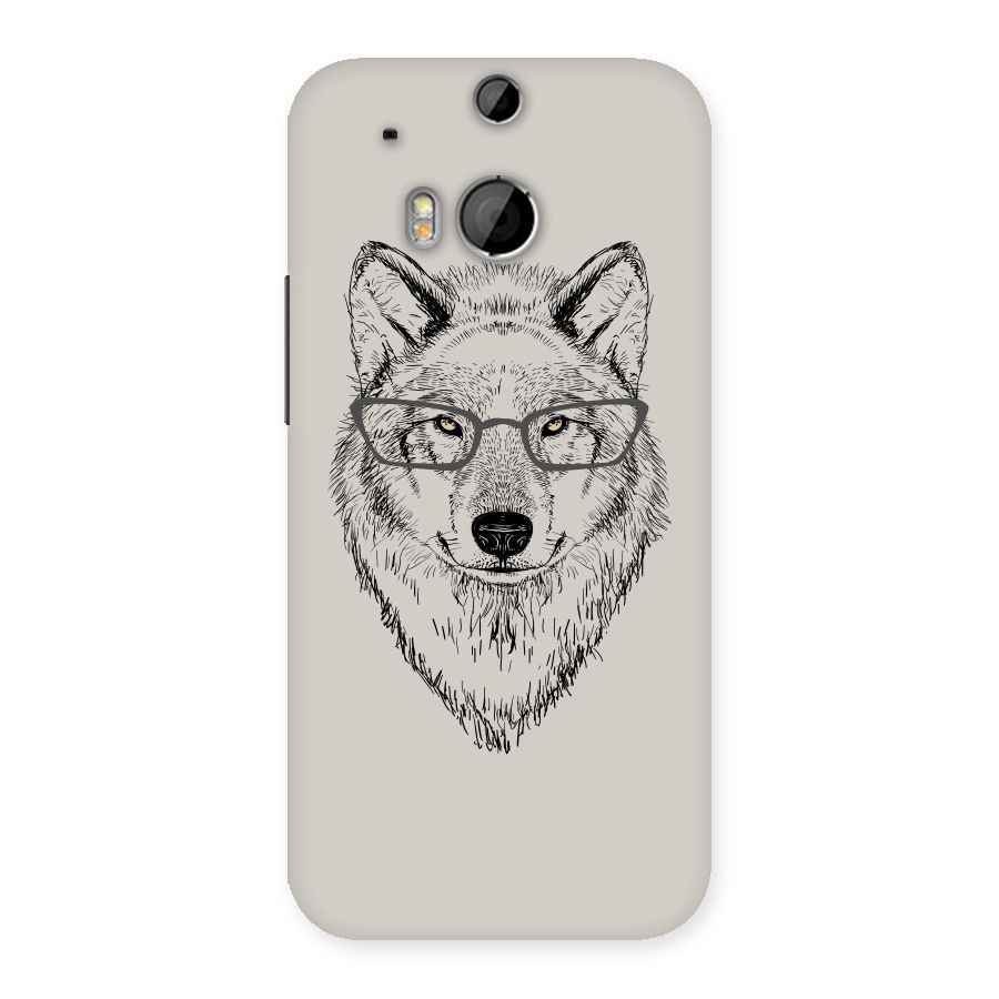 Nerdy Wolf Back Case for HTC One M8