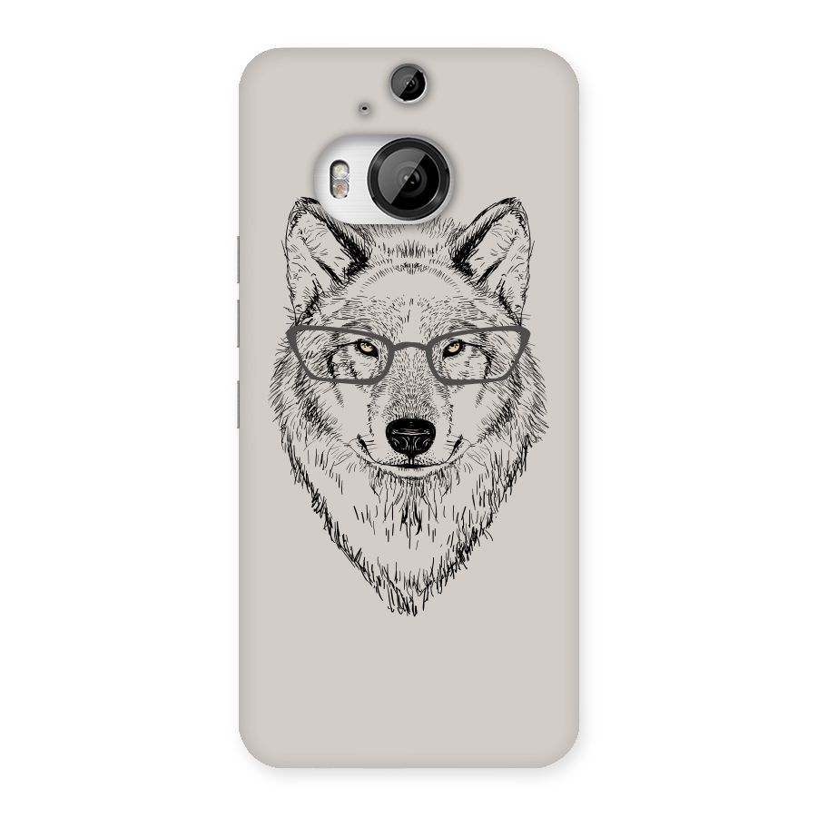 Nerdy Wolf Back Case for HTC One M9 Plus