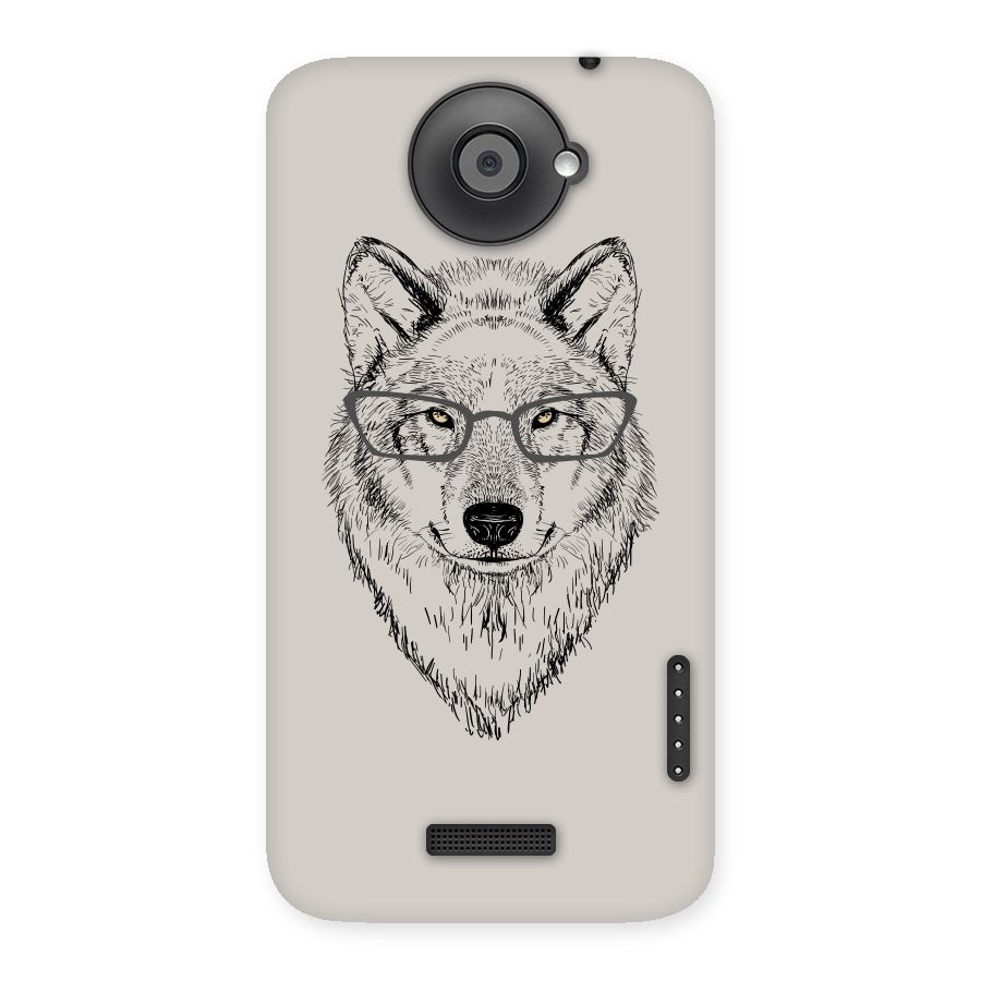 Nerdy Wolf Back Case for HTC One X