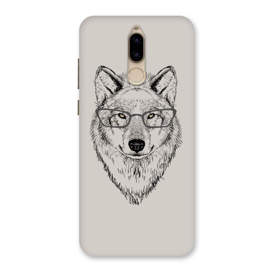 Nerdy Wolf Back Case for Honor 9i