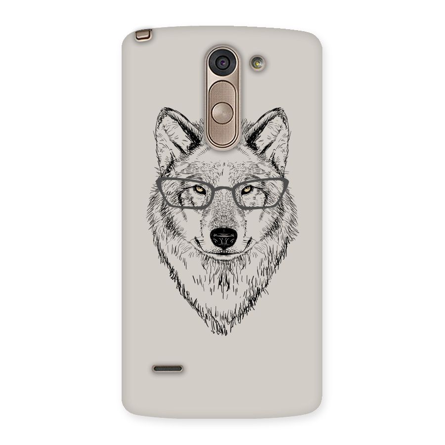 Nerdy Wolf Back Case for LG G3 Stylus