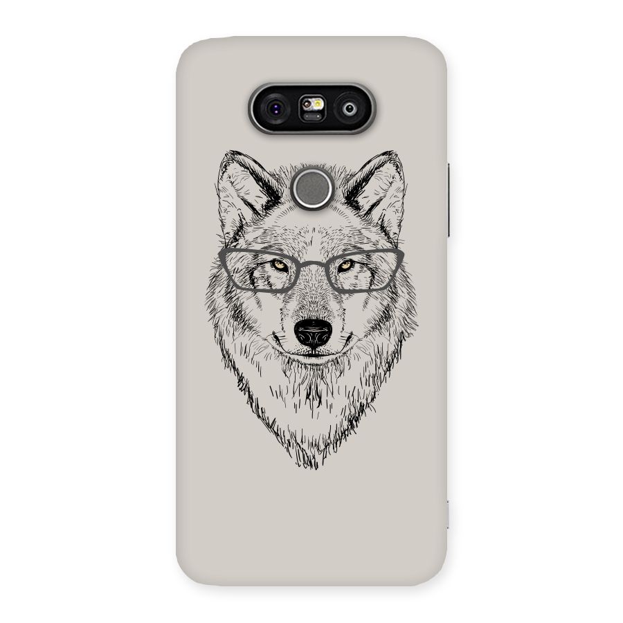 Nerdy Wolf Back Case for LG G5