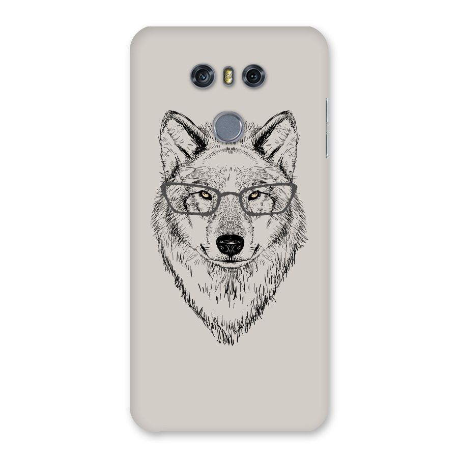 Nerdy Wolf Back Case for LG G6