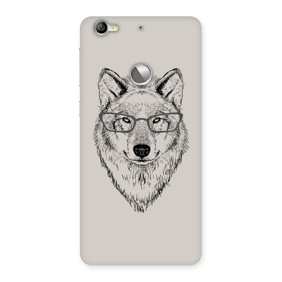 Nerdy Wolf Back Case for LeTV Le 1s